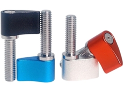 2 Peças De Puxadores Ajustáveis M4 X 10-30mm Com Rosca Macho, Nas Cores Vermelho Azul Prata Preto, M4*20 2 Peças