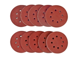 Lixa BRILVIBERA 125 mm, pacote com 100 unidades, grãos 40 a 2000, para esmerilhadeira angular