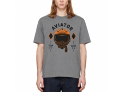 Rockinstone Top Gun Aviator Top Gun Charcoal T-shirt Size:xxl