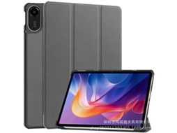 Capa Para Tablet Lurelia, Para Samsung Tab S10 Lite/s10 Fe 2025/s9/s9 Fe 2024 2025/2024, Cinza, Dobrável Com Suporte