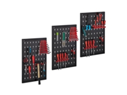 Conjunto de Suportes AQUAFORGE, 25 peças, sistema de parede