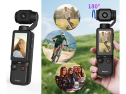 Câmara Ação 1080p OHPA Q7 Action Cam 180°rotate Preto