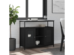 Aparador 100x35x80 cm Derivados de Madera Negra