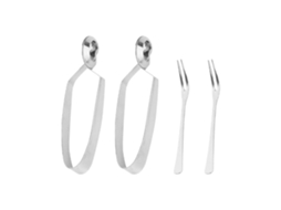 Utensílios de mesa em aço inoxidável