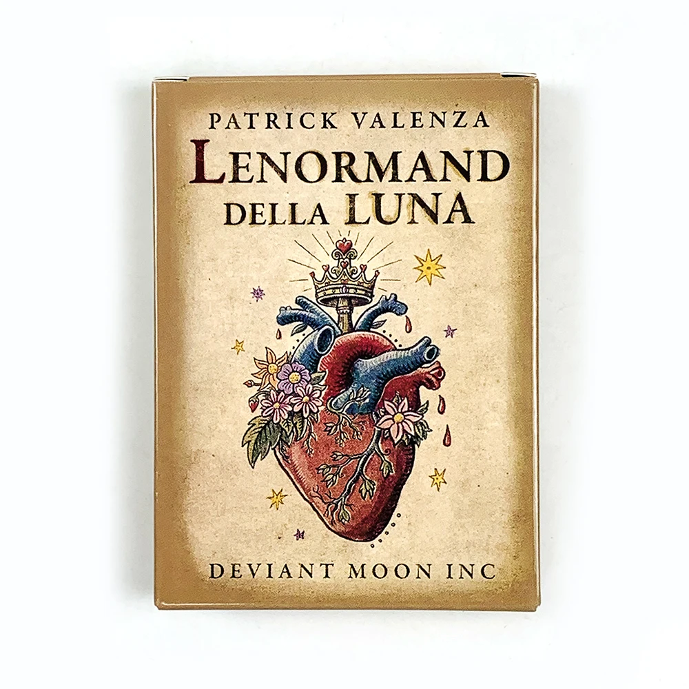 Cartas Oráculo Luna De Reno Mandela, 36 Cartas Oráculo Para Adivinhação, Com Ilustrações Vibrantes.