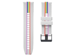 Pulseira De Silicone Arco-íris Para Huawei Watch 3 Pro