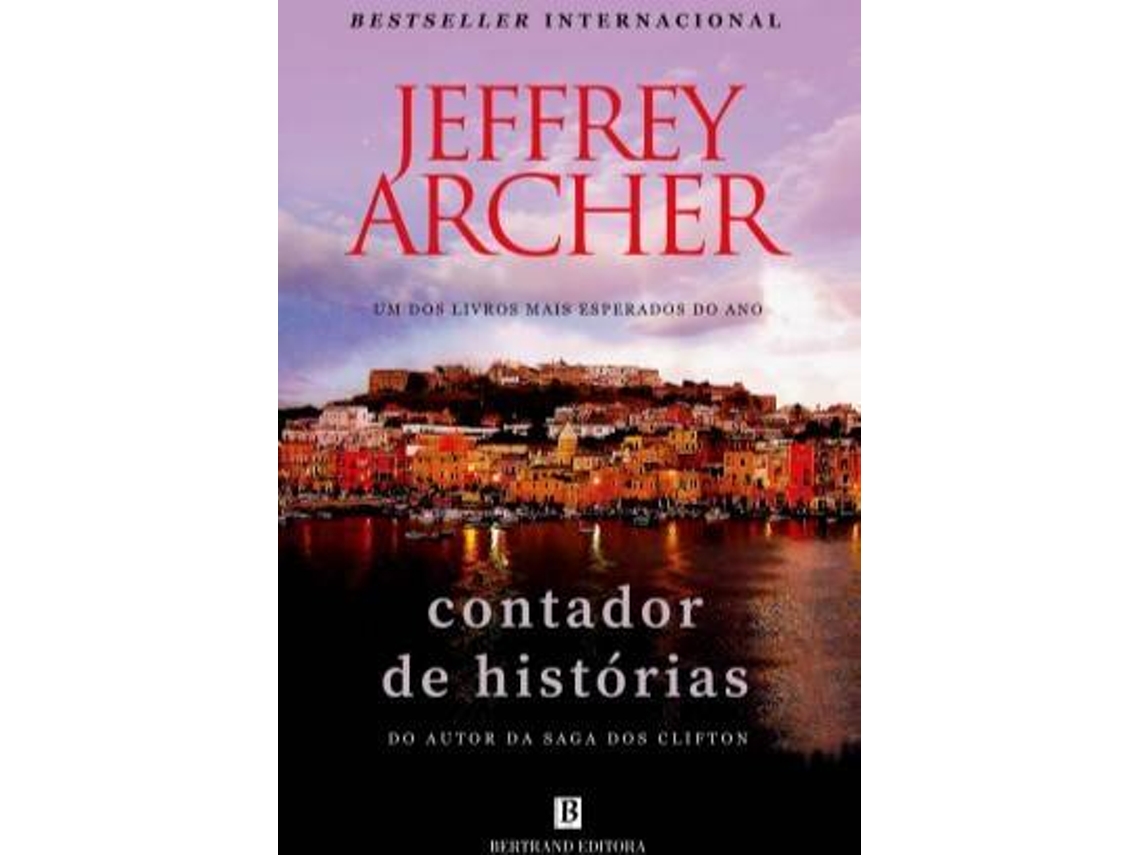 Livro Contador de Histórias de Jeffrey Archer (Português)