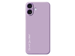 Capa Para Iphone 17 - Silicone Com Corte Reto - Faça Como Quiser