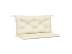 Garden Bench Cushion, Garden Bench Cushions Vidaxl Creme Tecido (100 X 50 X 7 Cm)