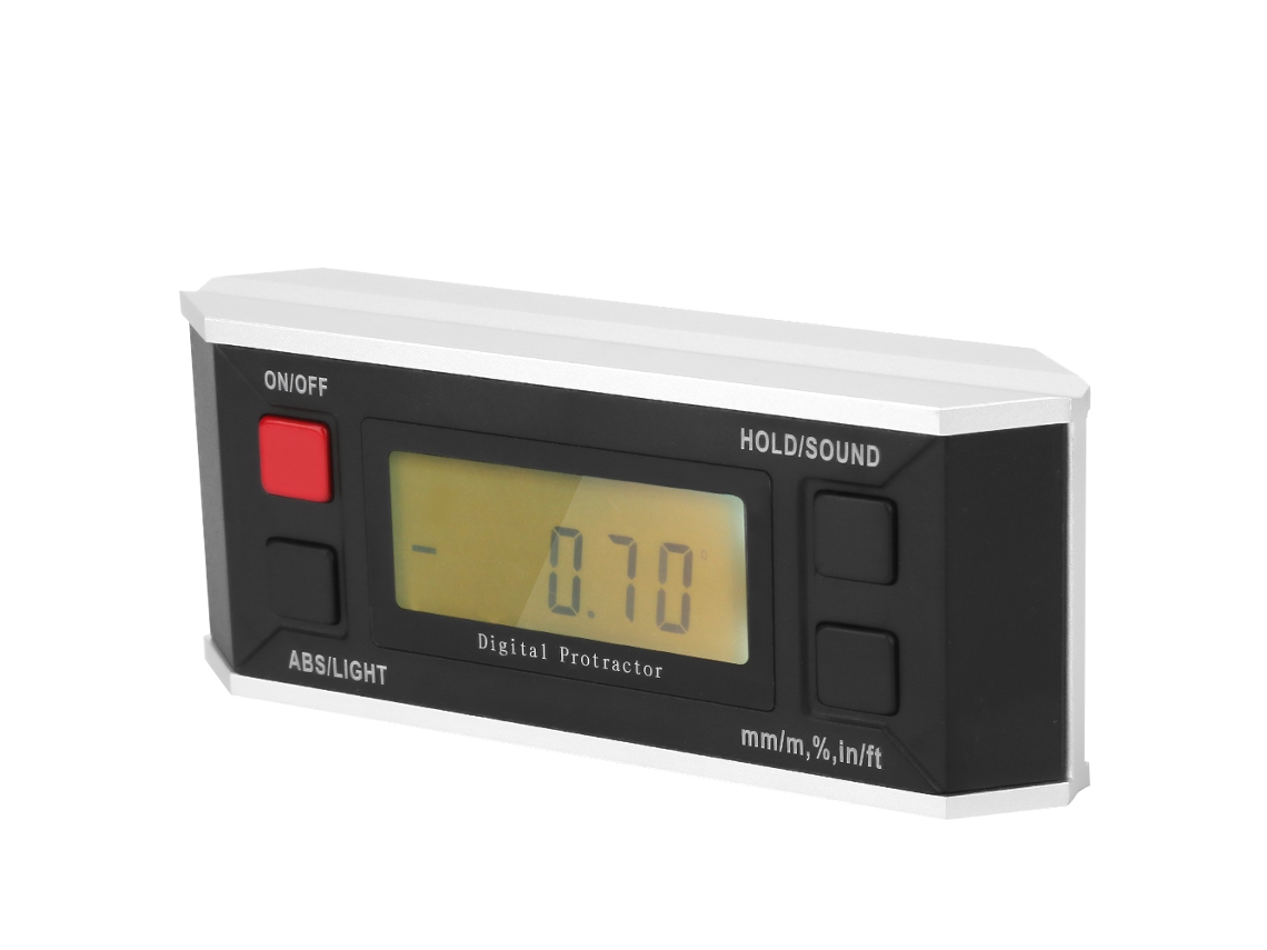 Medidor Digital De Ângulo Inclinómetro Com Íman Multifuncional 4x90° Finder Protractor