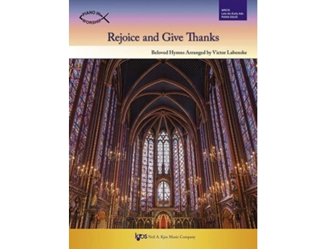 Livro Rejoice and Give Thanks de Victor Labenske (Inglês)