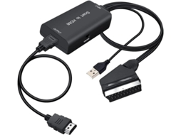 Conversor Scart Para Hdmi 1080p/720p Compatível Hdtv, Blu Ray, Vcr, Projetor Bestvite