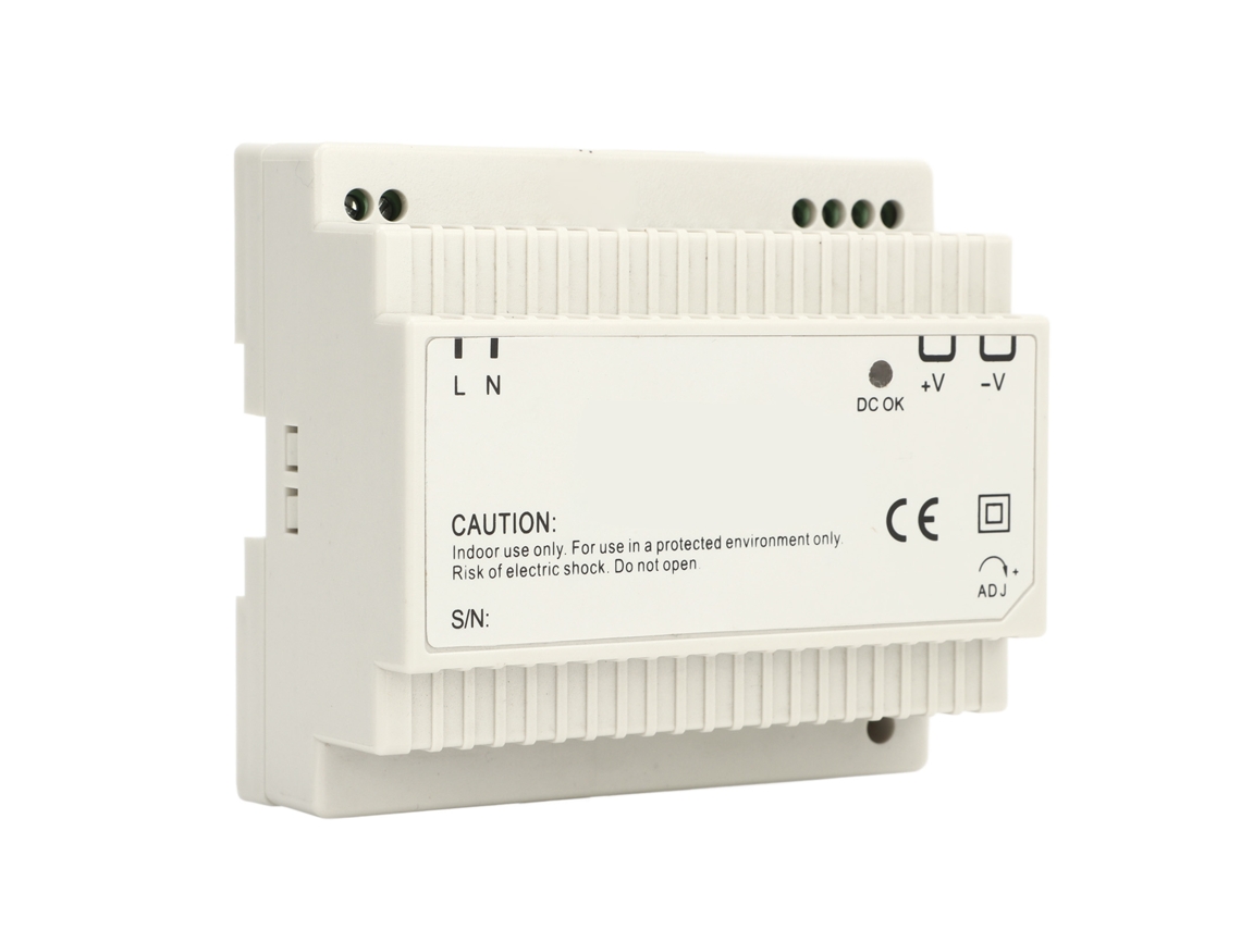Fonte De Alimentação Din Rail 100w 12v Ca Para Cc
