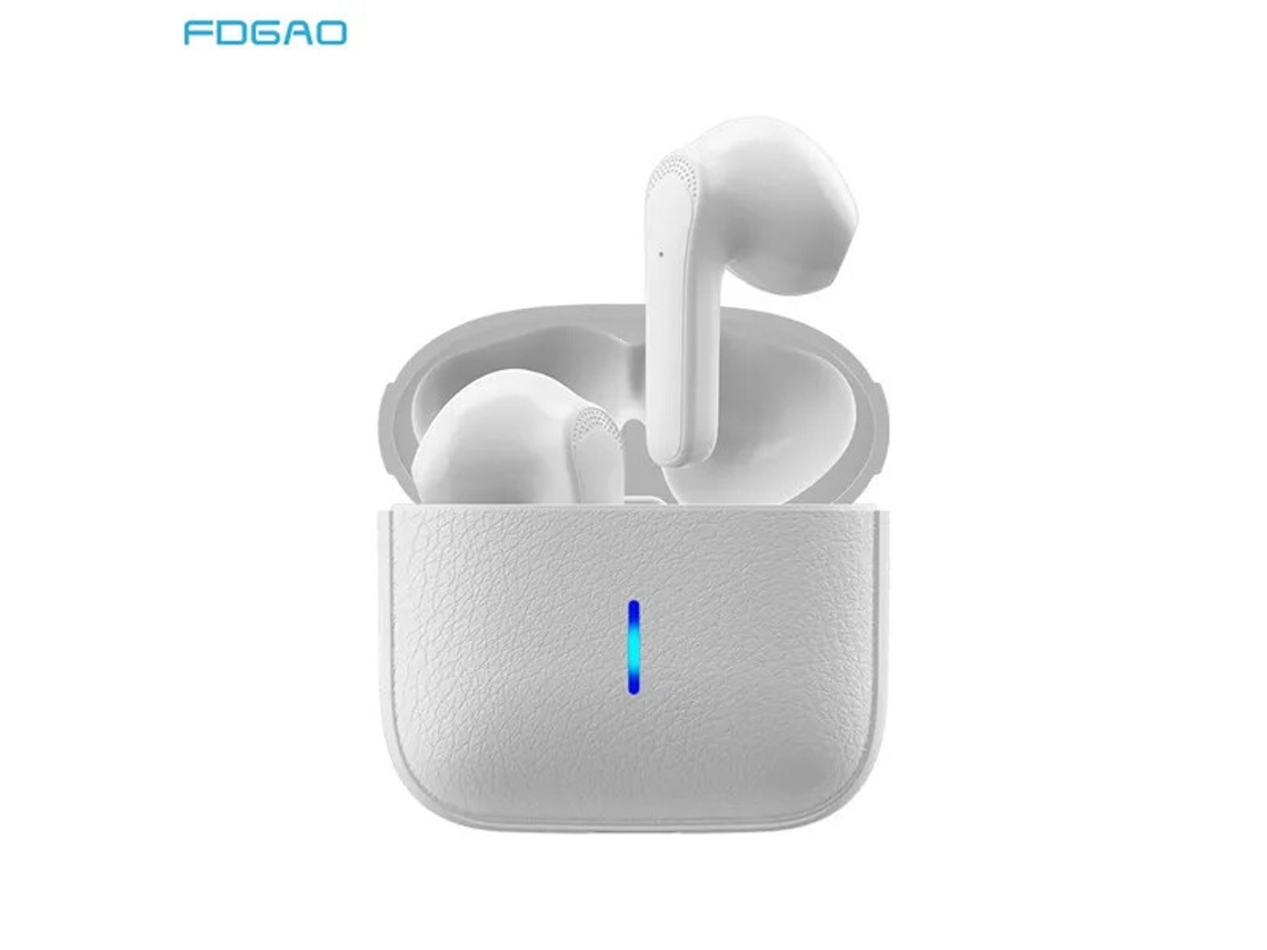 Fones De Ouvido Sem Fio Bluetooth - Fones De Ouvido Esportivos À Prova Dágua Para Samsung E Iphone - Branco