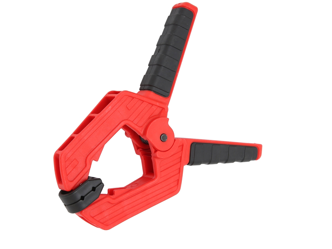 Clamp de Marcenaria DIY com Mola Forte, Fixação 7in, 75mm, 15kg, Ferramenta Carpinteiro, ABS | S/MARCA