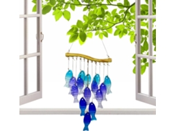 Sinos para Exterior Decoração Suspensa, Chocalho para Interior, Pátio, Quintal, Área Externa, Jardim, Varanda, Casa, CHABERLU