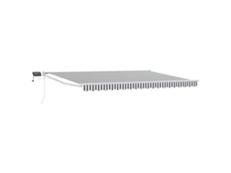 Conjunto 1 Sombra De Sol Externa Vidaxl Antracite Poliéster (5 X 3 M)