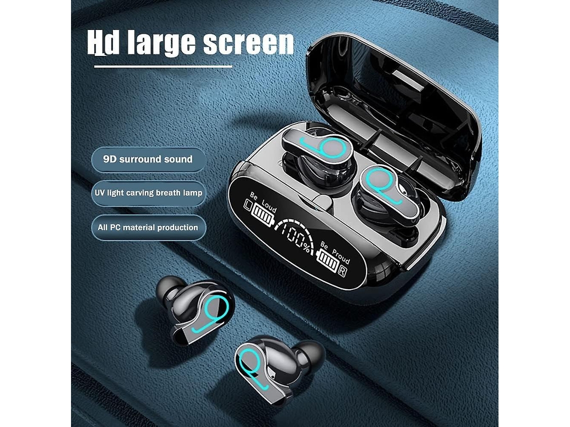 Fones De Ouvido Bluetooth Sem Fio Com Display Digital Inteligente Ly Ebike