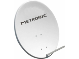 Antena Parabólica METRONIC 498150 (60 cm - Com Suporte) — Prato | Suporte