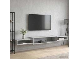 Vidaxl Armário De Tv Montado Na Parede Montagem Na Parede