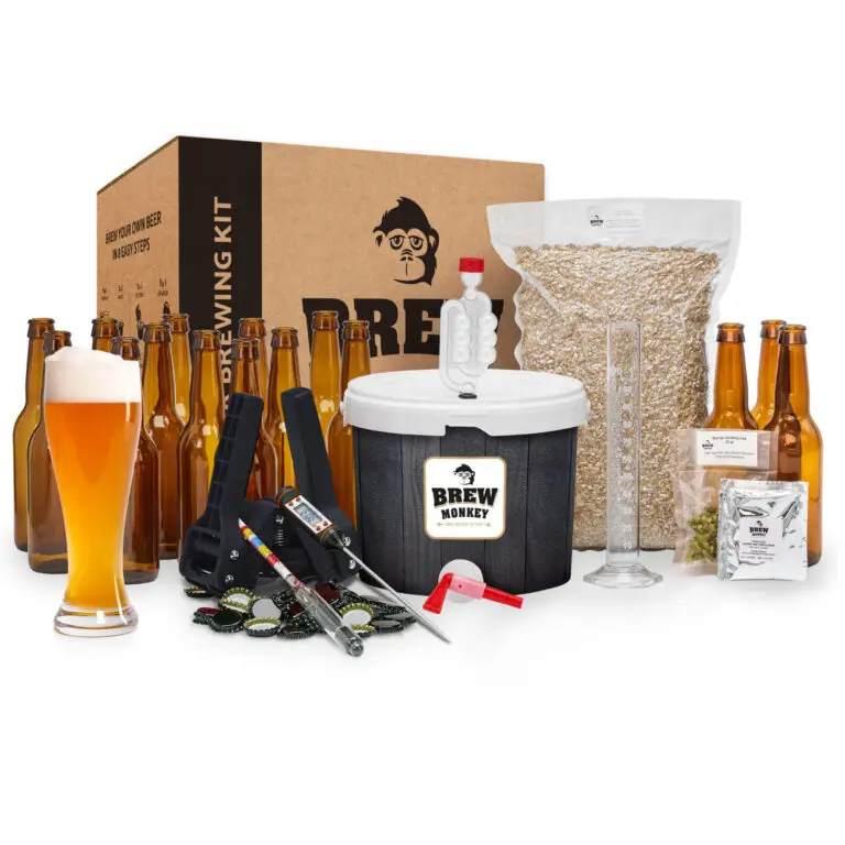 Kit Para Fabrico De Cerveja Luxo Cerveja De Trigo 5 Litros Brew Monkey®