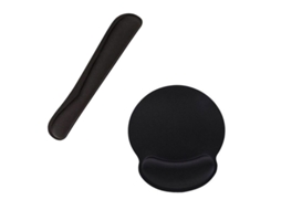 Lurelia Conjunto Mousepad E Apoio Ergonómico, Gaming, Antiderrapante