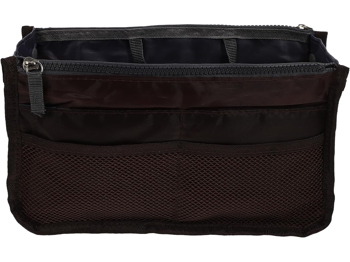Nécessaire De Viagem De Nylon De Grande Capacidade Com Forro Respirável.