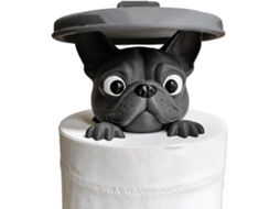 Porta-lenços De Papel Em Formato De Bulldog Fofo.