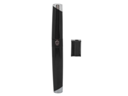 2026 depilador Eléctrico Recargable para Cejas Y Pelo Facial, Forma de Lápiz Labial, Trimmer Epilador Negro