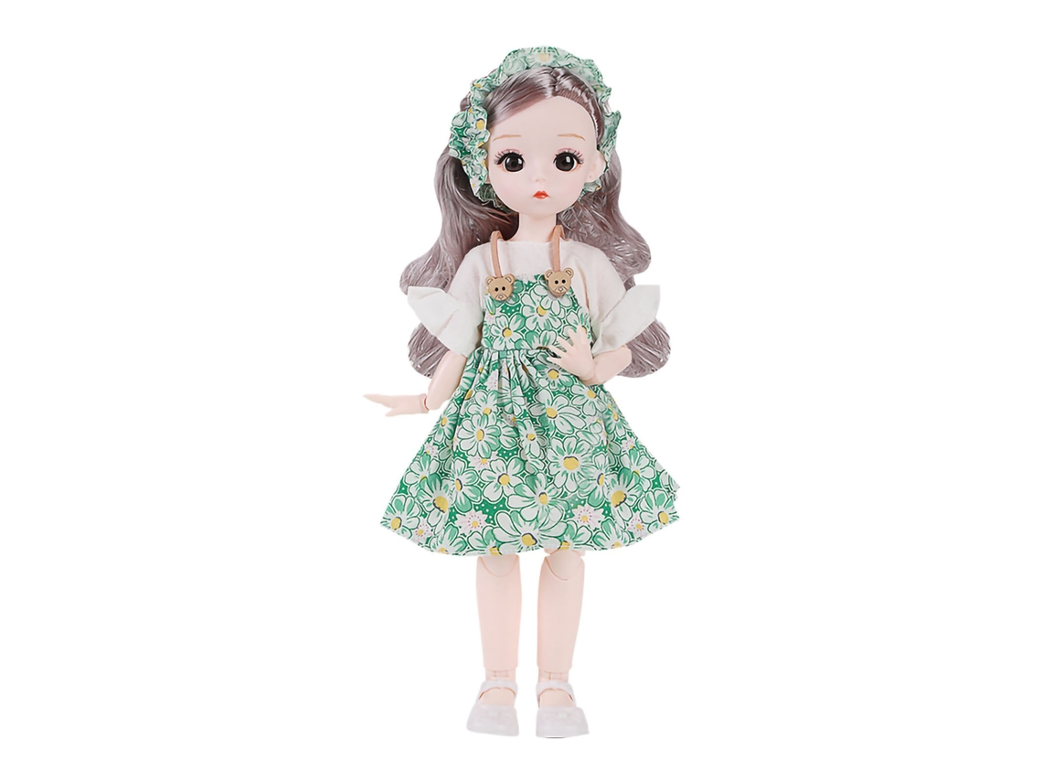Mali boneca Fashion Articulada Cute 11.8in Brinquedo Presente Aniversário para Meninas 3+