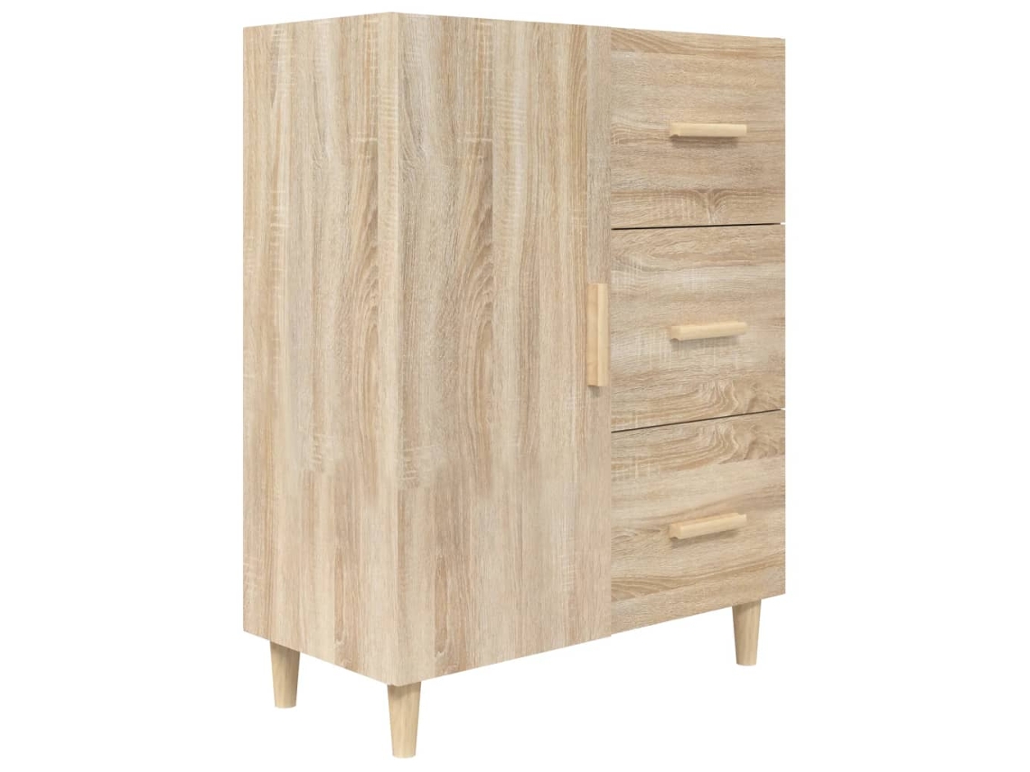 Aparador Carvalho Sonoma MAISON EXCLUSIVE 69,5x34x90 cm em Derivados de Madeira