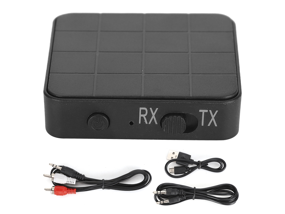 Adaptador bluetooth 5.0 2 en 1 b2, transmisor/receptor de audio inalámbrico portátil de 3,5 mm