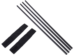 Cortinas Laterais Para Carro, 2 Peças, 50x39 Cm, Tecido Preto, Elástico, Proteção Uv