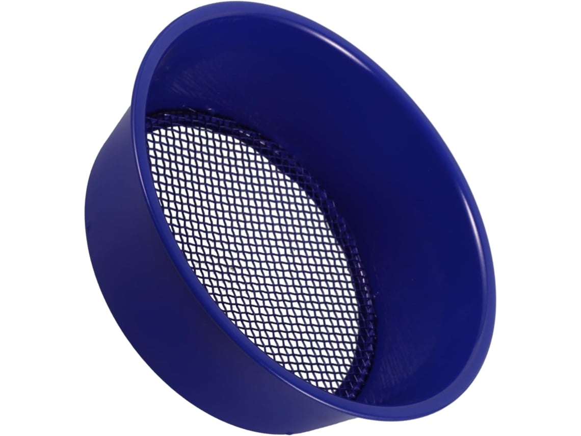 Peneira De Metal Azul Para Jardinagem, Ferramenta De Peneiramento De Ferro Fácil De Usar.