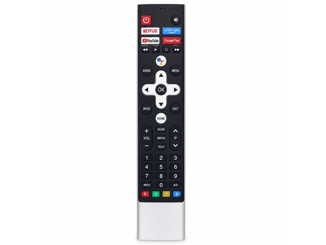 Comando À Distância Bluetooth Com Voz Compatível Com Tv Coocaa Skyworth Hs-7a05h-00 N030107-001475-001