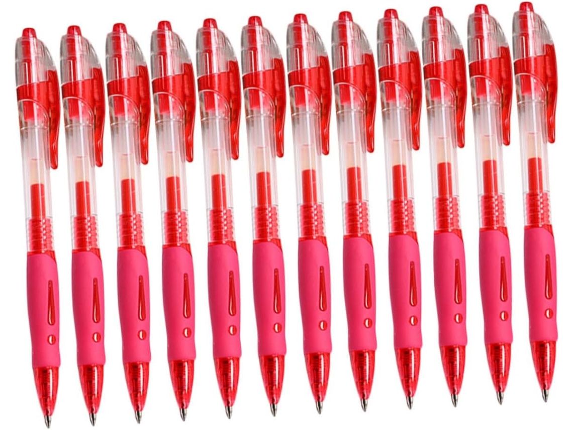 Conjunto De 12 Canetas Em Gel Antiderrapantes Stobok Para Uso No