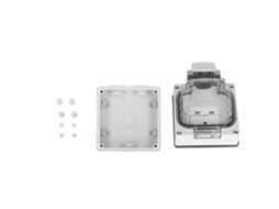 Tomada Resistente À Chuva Externa Ip66 250v 13a