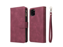 Estojo para Iphone 12 com Zíper e Múltiplos Cartões LAXISCREED