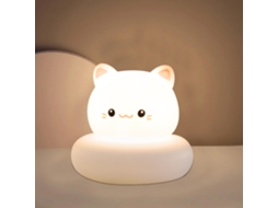 (gato) Luz Noturna Para Bebês Em Formato De Animal, Recarregável Via Usb, Com 3 Níveis De Brilho Ajustáveis.
