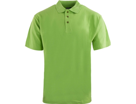 Camisa polo masculina Promodoro em algodão limão selvagem, estilo e conforto.