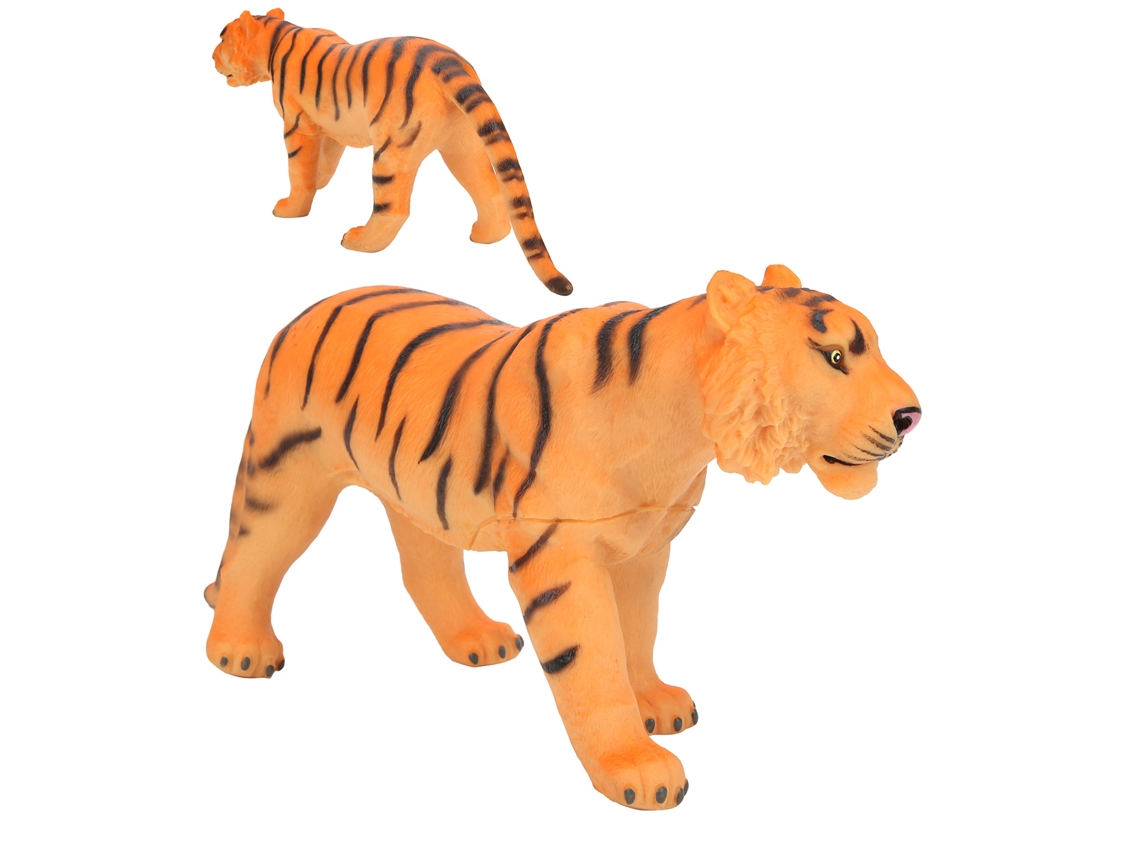Primerox modelo de Tigre Animais Selvagens Altamente Simulado Ornamento Mesa Brinquedo Infantil