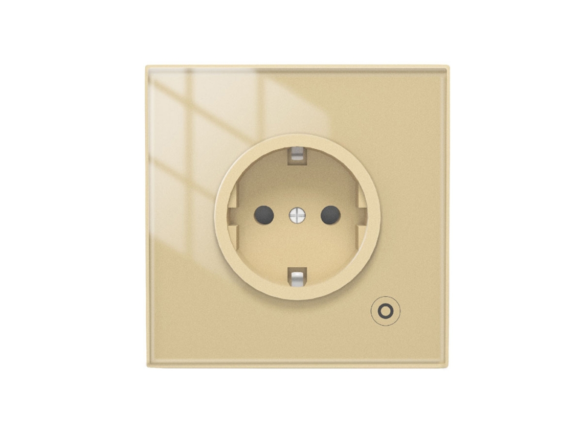 Lurelia Wi-fi Tuya Para Tomada De Parede Inteligente Ue//fr Tomada Padrão Plugue Para Smart Life Para Vidro De Vigilância Residencial Aleax
