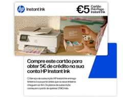 Cartão Instant INK 5€ (Formato Digital)