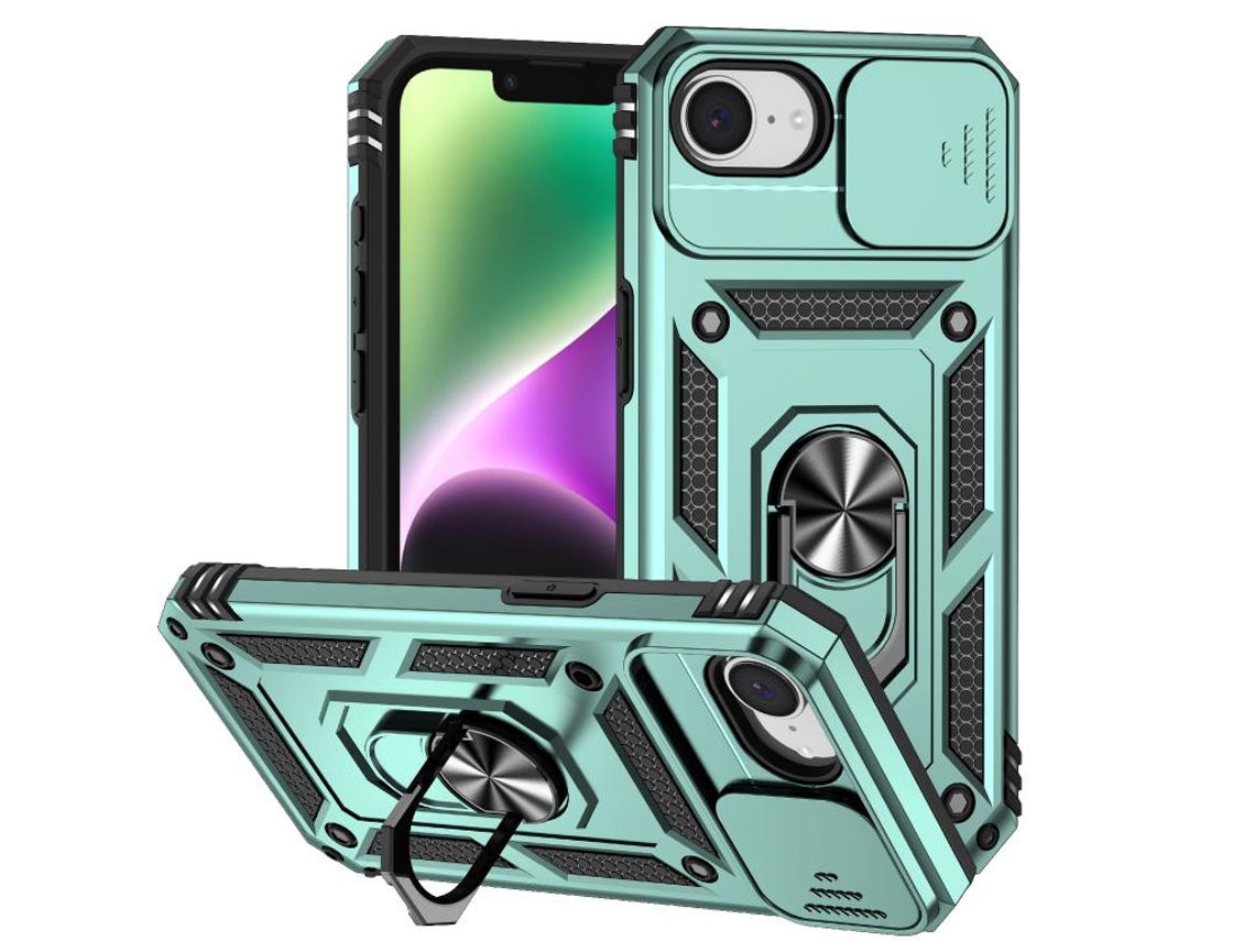 Capa Para Iphone 17e - Suporte Deslizante Para Câmera