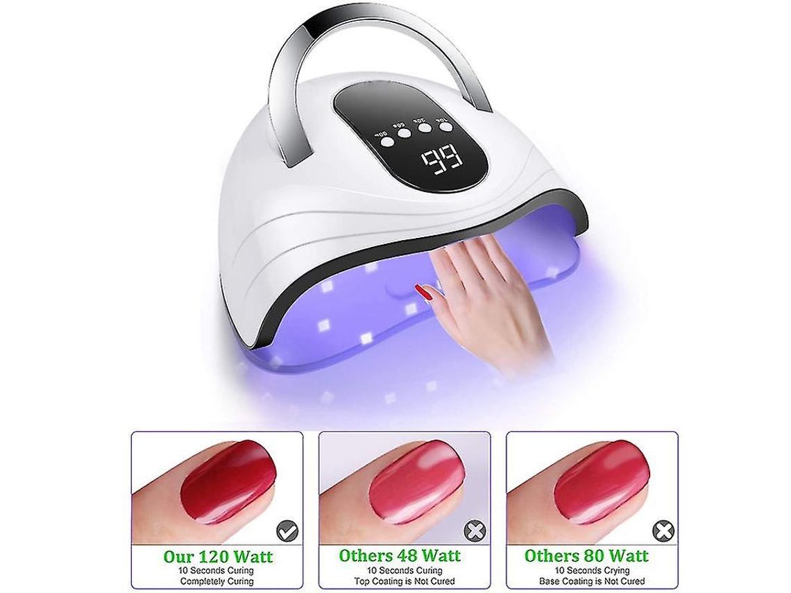 Lâmpada Uv Para Unhas Em Gel 168w Luz Led Para Unhas Secador Rápido De Unhas Ly Ebike