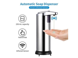 Dispensador De Sabonete Líquido De Parede De 700 Ml Com Sensor Automático Sem Toque Para Sabonete Líquido Para Banheiro E Cozinha VONKELIOS