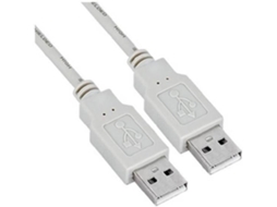 Cabo USB NILOX USB A/USB A 1.8 m Macho/Macho Cinzento