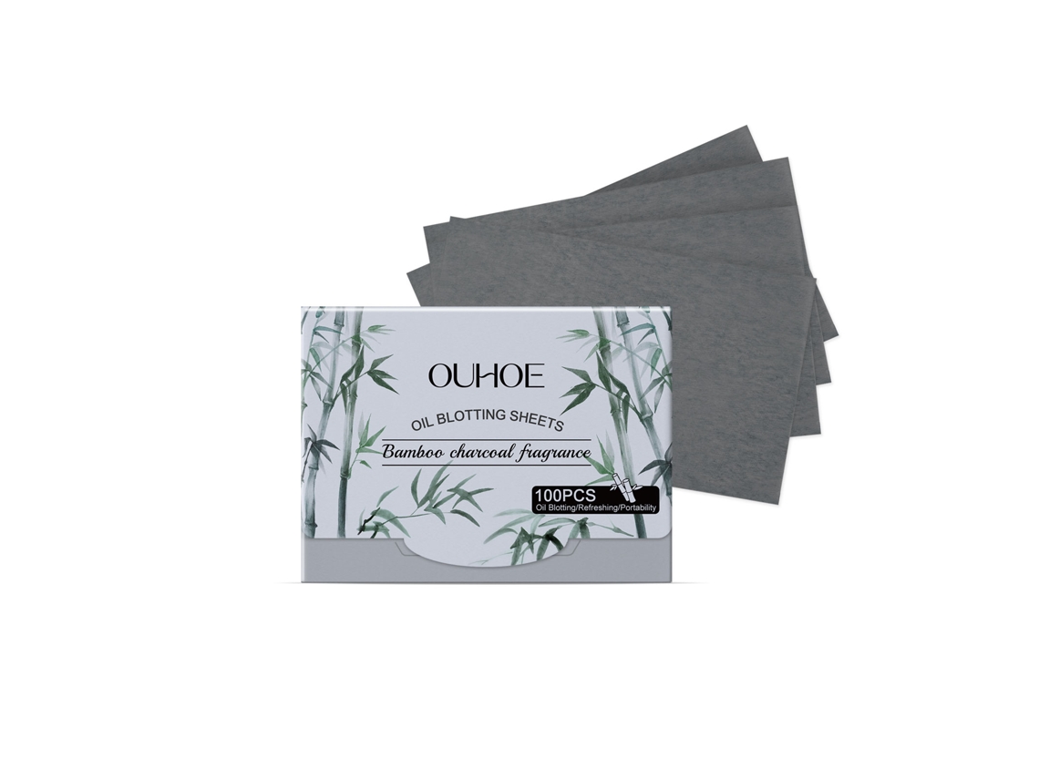 Papel Absorvedor de Óleo com Carvão de Bambú