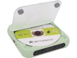 Leitor Cd Portátil Cuifati Com Bluetooth 5.3, Bateria Recarregável De 2000 Mah, Alto-falante Hifi Integrado E