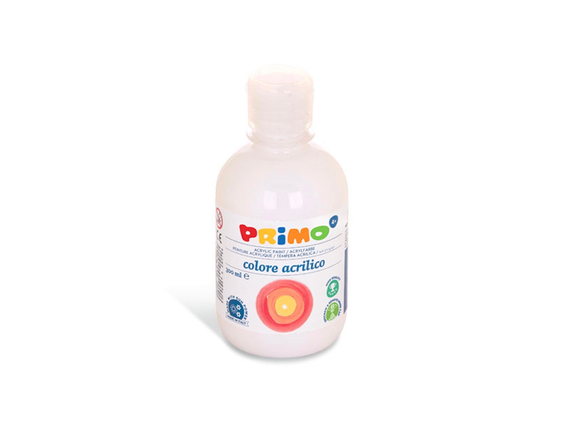 PRIMO 400Ta300100 Tinta Acrílica Garrafa Prata 300 Ml